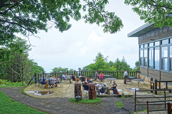 Skyland Resort offers ridge-line dining and accommodations.