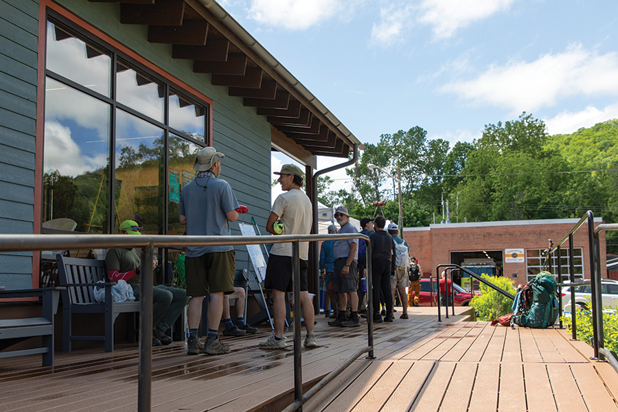 In Damascus, Virginia, where the Appalachian Trail passes through town, the Trail Days festival returned this year after flood cleanup.