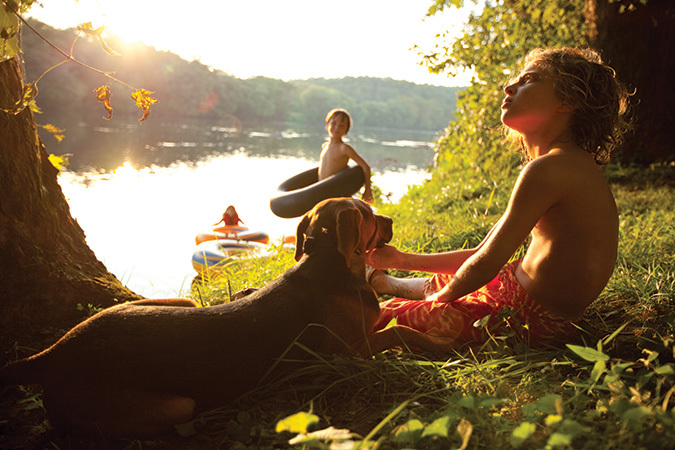 James River, Virginia, is known for its great slow floats.