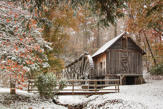 Francis Mill, North Carolina, was built by Willam Francis, great-great grandfather of the current owner.