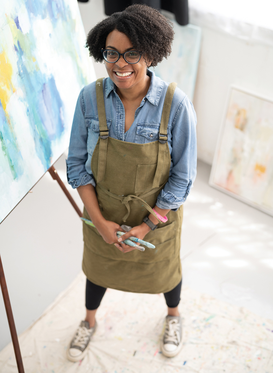 Allison Ford: (On her dual careers as attorney and artist): “I enjoy using both sides of my brain. I consider myself a lifelong creative.”