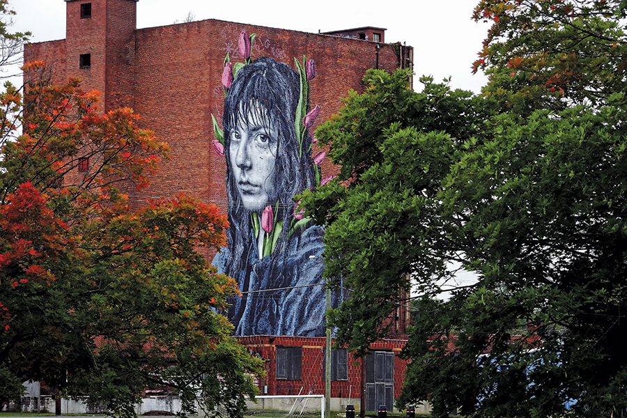 “Kaiya with Tulips” by Nils Westergard (from a distance)