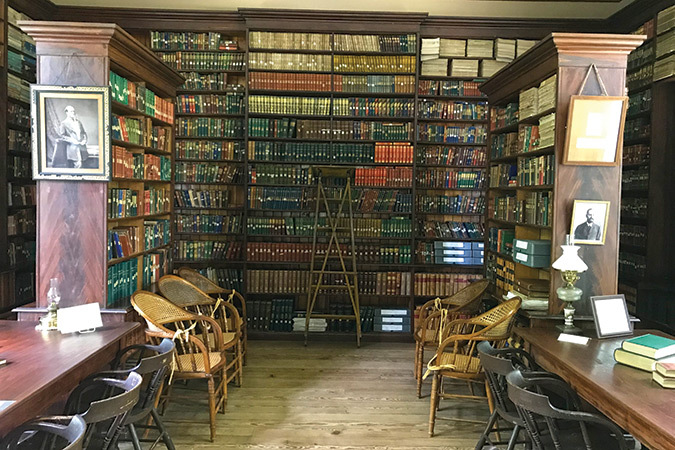 The Thomas Hughes Library today, virtually unchanged over 140 years.