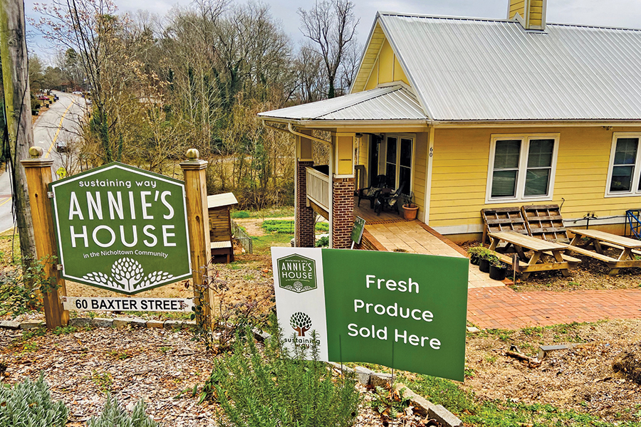 Sustaining Way’s house promotes simpler living.