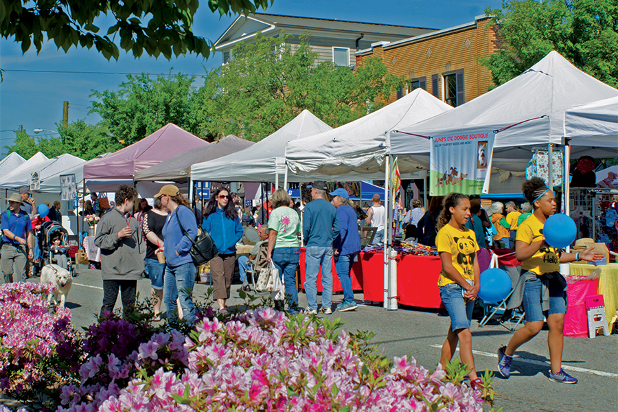 Greenville, South Carolina’s focus on festivals and the arts has not been dampened by visits from named hurricanes over recent years.