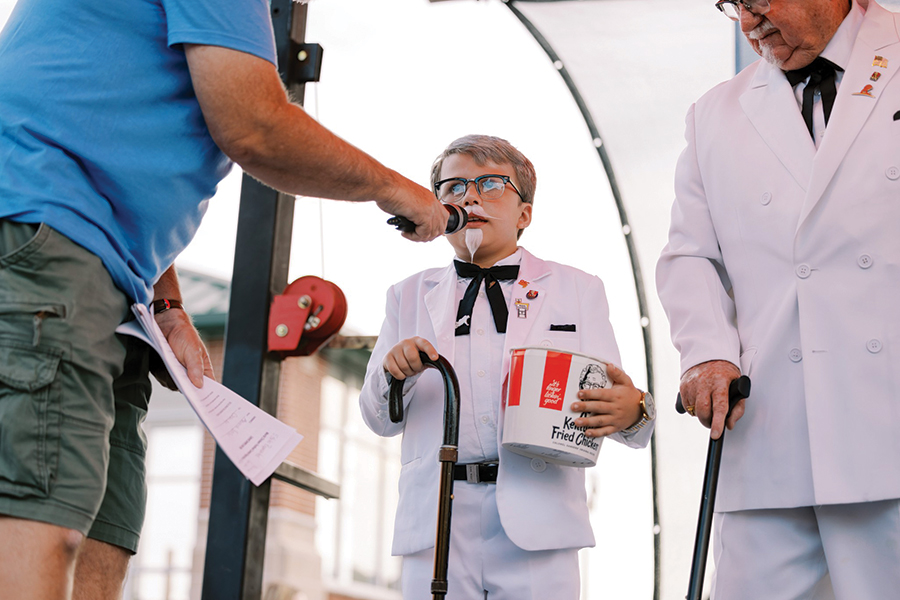 The World Chicken Festival is a September highlight in Laurel County, Kentucky.