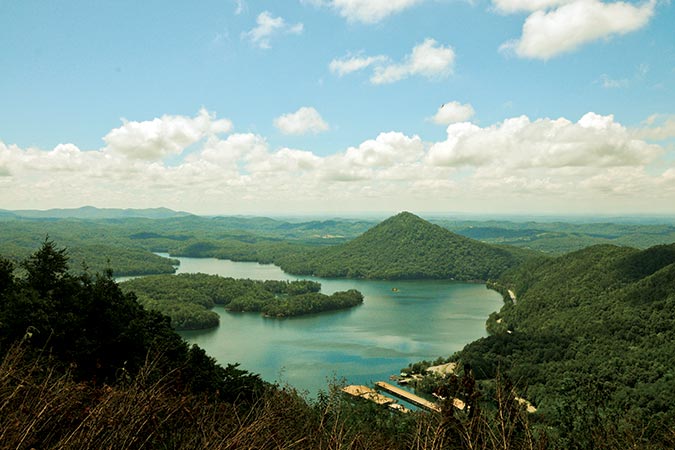Of Parksville Lake, Jules Johnson says, “Even though you’re in a lake, you’re still in river water.”