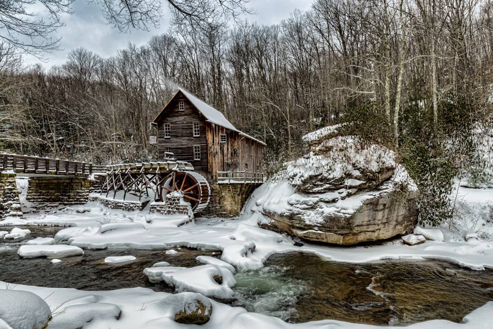 The Icon - Jonas Version
Glade Creek Grist Mill
Babcock State Park

I was able to spend some time in the New River Gorge region with good friends just before and during the recent snow storm. It was tough shooting in the almost constant whiteout conditions, but we caught a little break Friday afternoon and made our way to the mill. I like being able to see the snow being blown off of the roof of the mill in this image.

Thanks for taking a look. Please share so that others may enjoy the natural beauty of West Virginia and the majesty of God's creation!

©Randall Sanger Photography | All Rights Reserved | Please feel free to share this image, it is encouraged and appreciated. Please do not use without my permission.

Prints, workshop info, book info and more found on my website: http://www.randallsanger.com/

Visit my store on Our-WV.com - the exclusive home to my canvas gallery wraps: http://our-wv.com/photography/photographers/randall-sanger-photography/