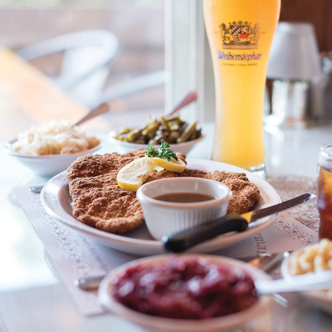 Ingrid Moore says the keys to great schnitzel are sufficient pounding and pan-frying.