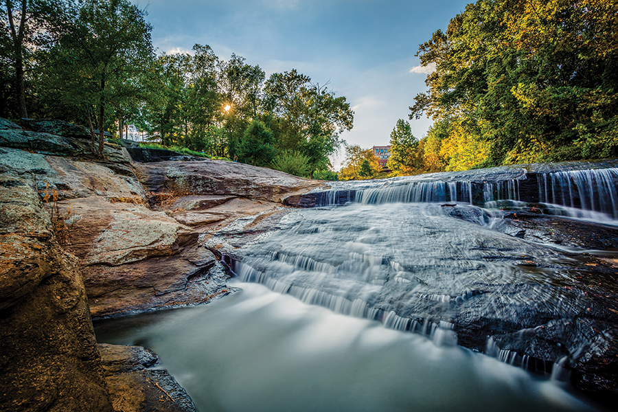 South Carolina’s Prisma Health Swamp Rabbit covers the 25 miles between Greenville and Travelers Rest.