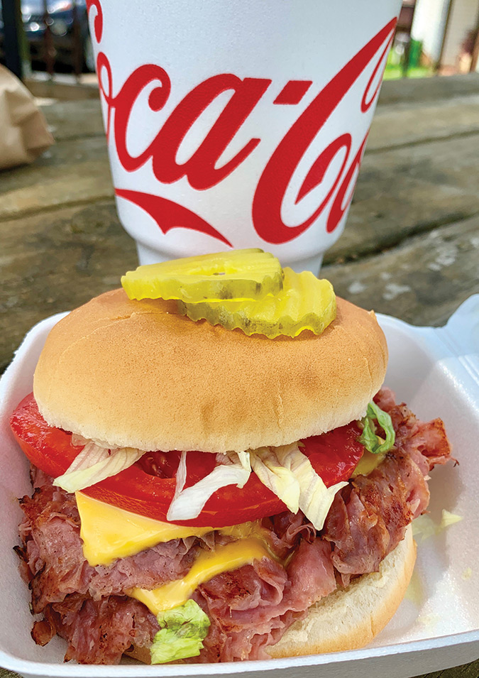 The Double Cheese Chipper from The Little Top, Greeneville, Tennessee.