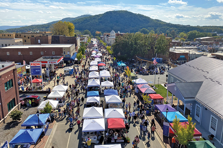 Mountain Glory Festival, October 12, Marion, North Carolina.