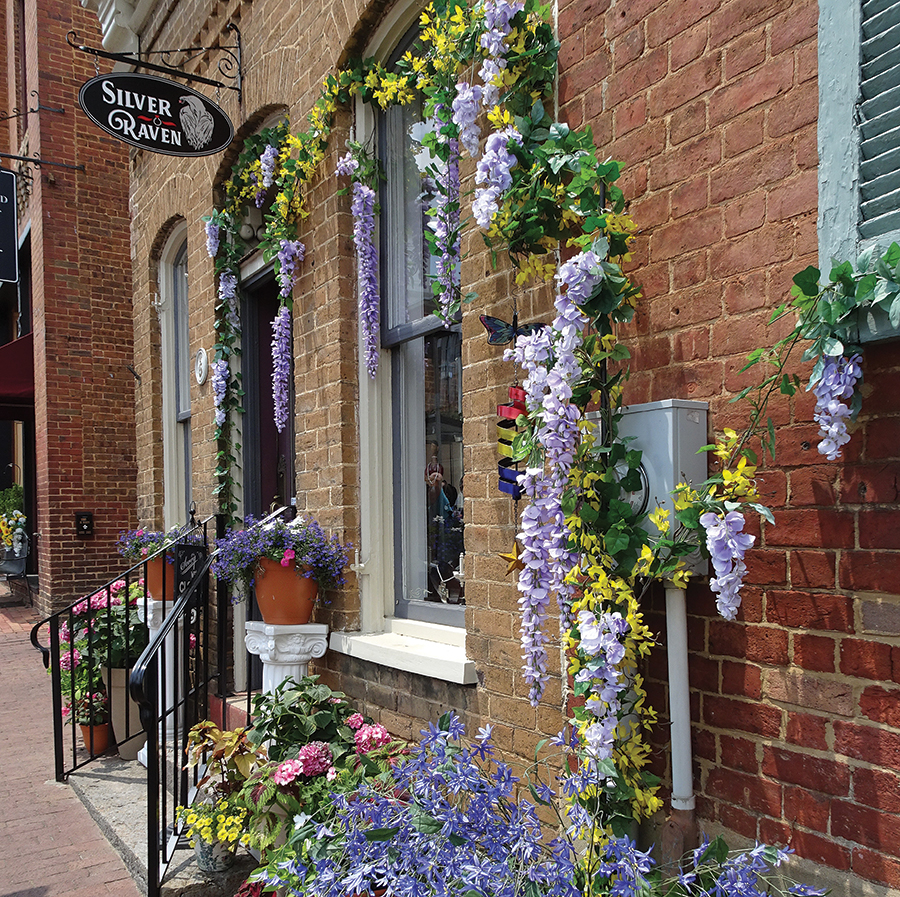 Main Street Jonesborough is full of inviting storefronts.