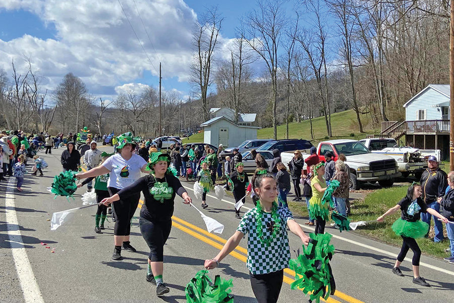 Irish Spring Festival is held in Ireland, West Virginia.