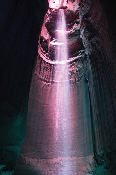 Chattanooga’s Ruby Falls is reputed to be the longest underground falls in the country.
