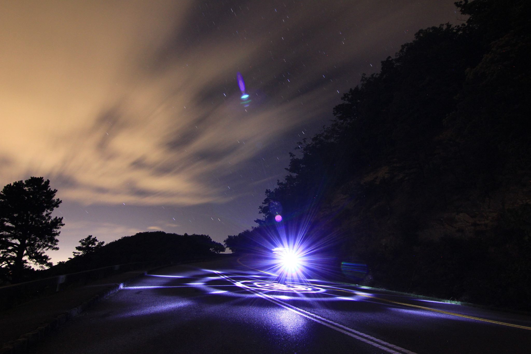 Watched a UFO land on the parkway a couple weeks ago just north of Roanoke talk about being in the right place right time wink wink