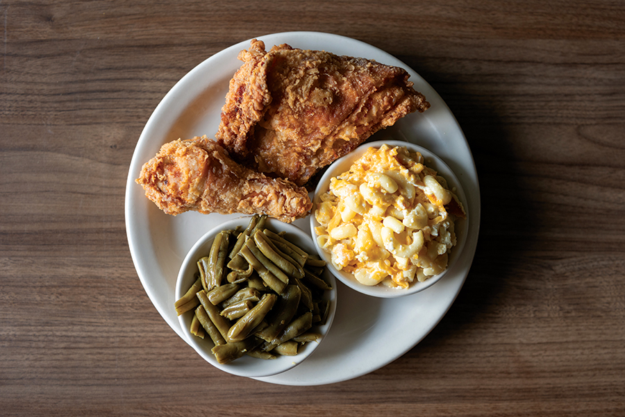 At Wade’s, chicken is fried slowly and macaroni and cheese is classed as a vegetable.