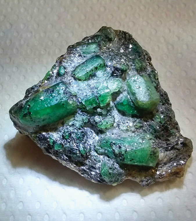 North Carolina’s Crabtree Emerald Mine also yields aquamarine and other gems.