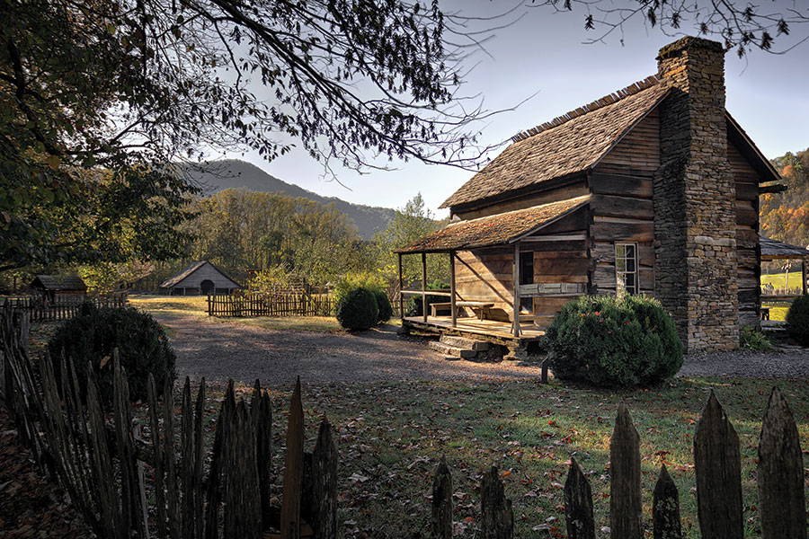 The Mountain Farm Museum is a favorite of Michael Smith for its sharing of African American and Cherokee history in Great Smoky Mountains National Park.