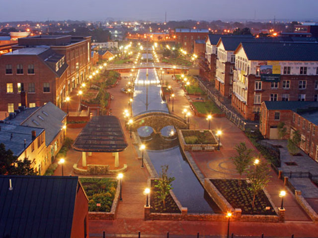 Frederick, MD's 1.3-mile linear Carroll Creek Park has made Frederick's downtown a destination.