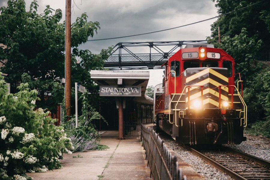 Virginia Scenic Railway began service in the summer of 2022.