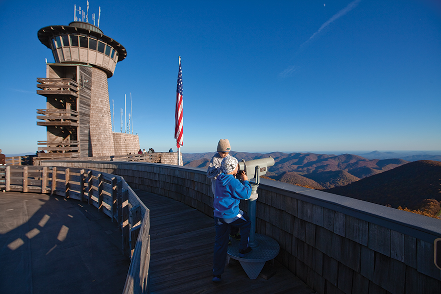 Brasstown Bald’s name comes from Cherokee for “a place of fresh green.”