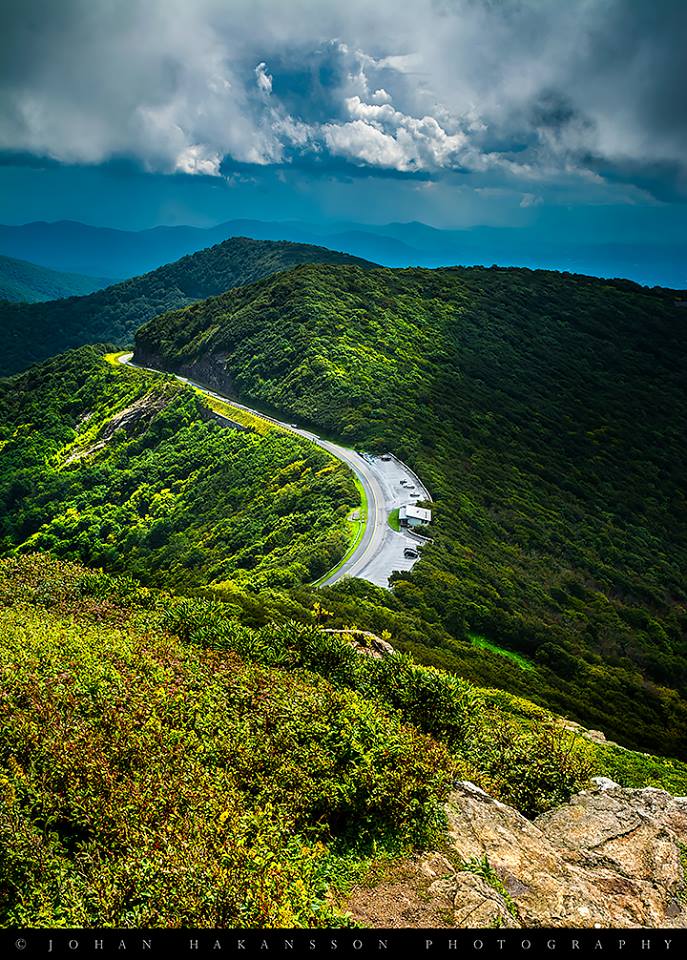 Approaching Pinnacle - Copyright © 2015 | Johan Hakansson Photography | All Rights Reserved.

For better viewing quality, click here:
https://www.flickr.com/photos/128684879@N06/23966030560/in/dateposted-public/

While exploring Craggy Gardens north of Asheville, NC last summer, I hiked up to Craggy Pinnacle to take in the grand views.

Upon reaching the top, I could see a thunderstorm approaching from the Great Smoky Mountains National Park.

With the afternoon summer's light dappled over the mountains as the Blue Ridge Parkways snakes its way into the Blue Ridge Mountains, it was a very pristine scenery to behold.

What do you think? I hope you like the image! Your comments, likes and support is much appreciated!

Feel free to share it if you wish
smile emoticon


Have a wonderful weekend my friends!

To view more of my work, click here:
www.facebook.com/johanhakanssonphotography

For prints:
www.johan-hakansson.artistwebsites.com