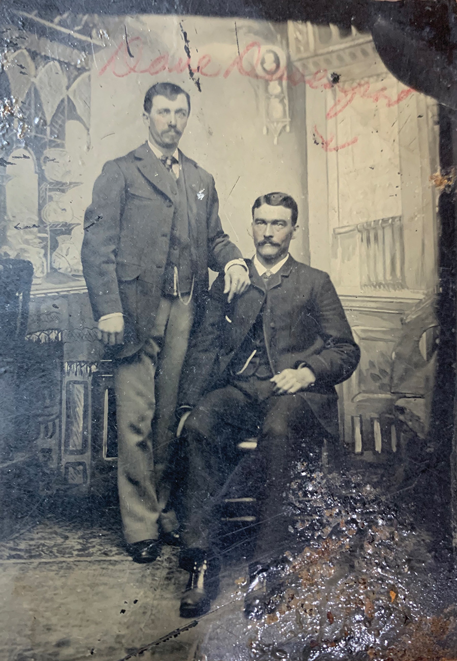 Back in the 1800s, Andy and Dave Davenport ran the cornerstone of Horse Shoe, Davenport General Store.