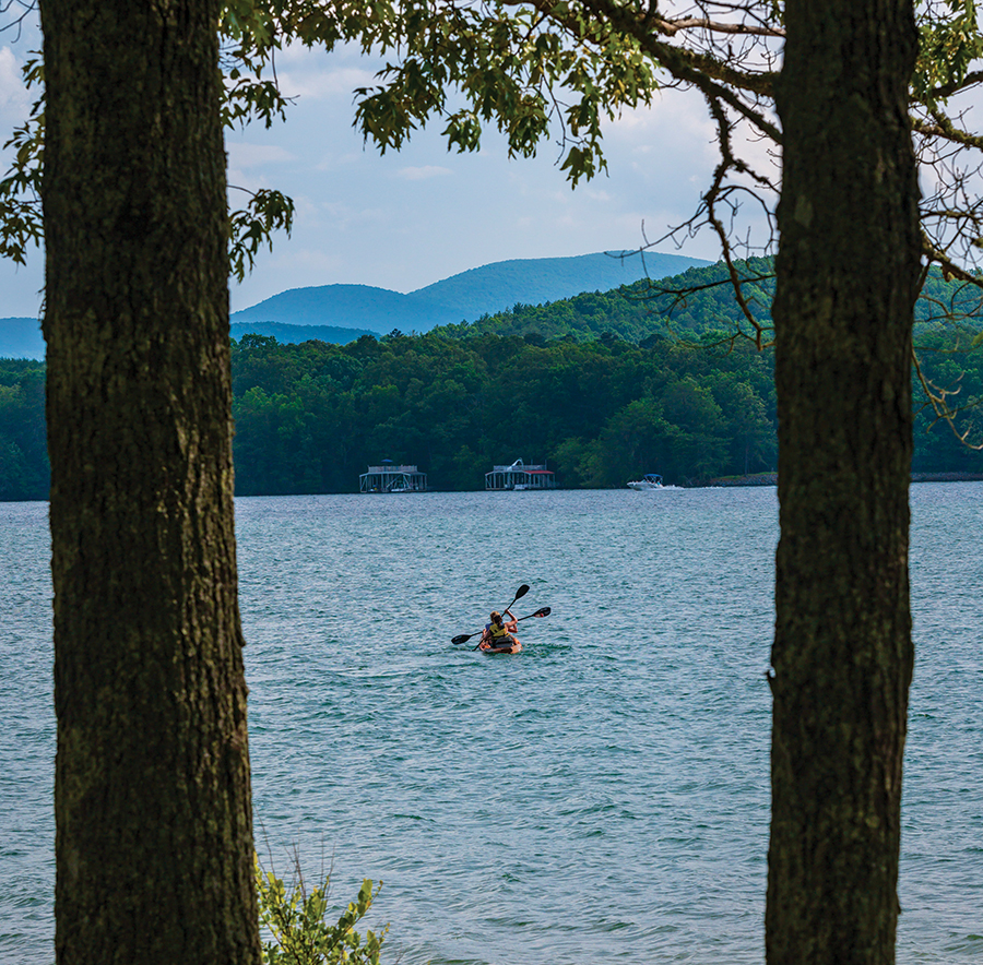Blue Ridge Lake is number one in Georgia.