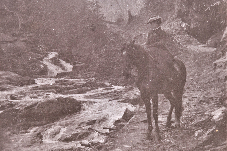 Frances Goodrich’s pony was named Cherokee.