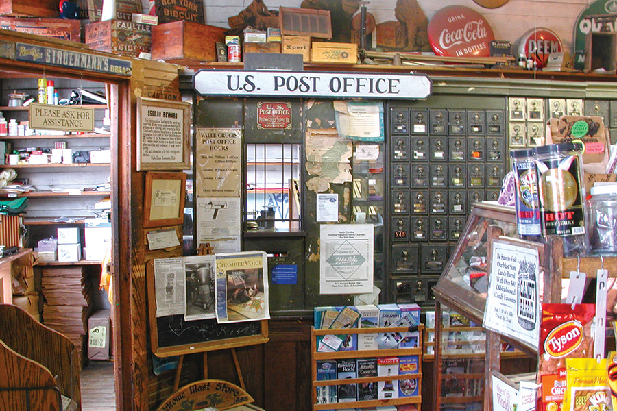 The Coopers worked to reinstate the post office when they bought the original store.
