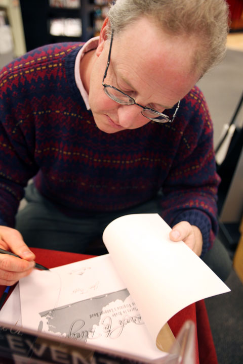Joe Tennis Signing Books