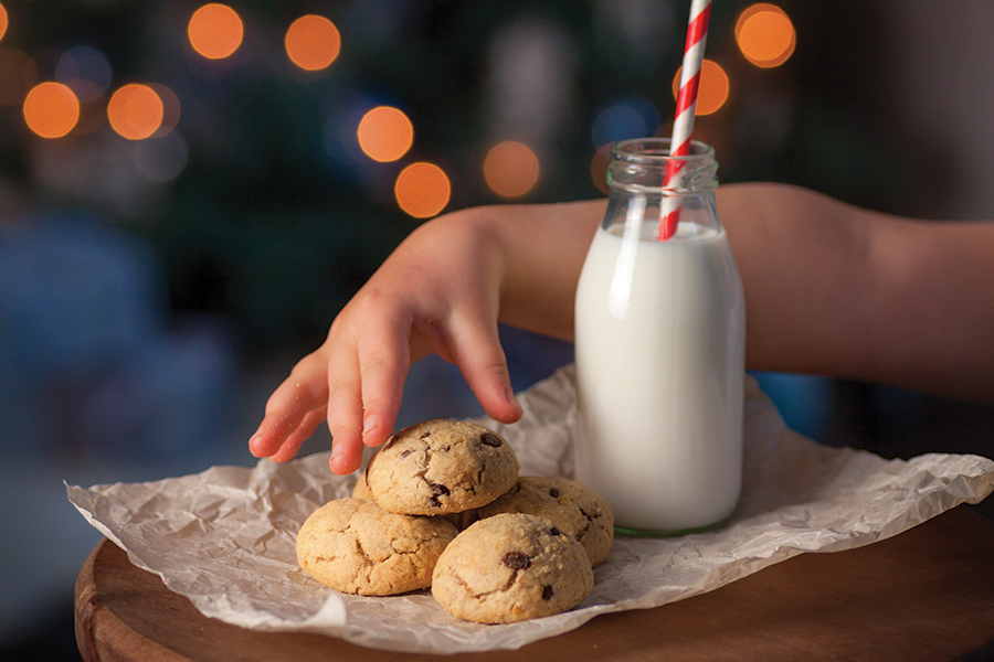Milk and cookies follow a night of interactive storytelling performances at the South Carolina Children’s Theatre in Greenville.