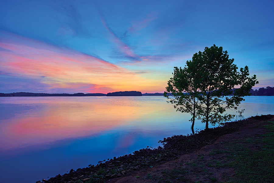 Lake Keowee in Seneca, South Carolina, has 18,500 acres of water fun.