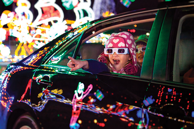 The Shadrack displays are a glorious blend of sound, light, color, humor and ... Christmas!