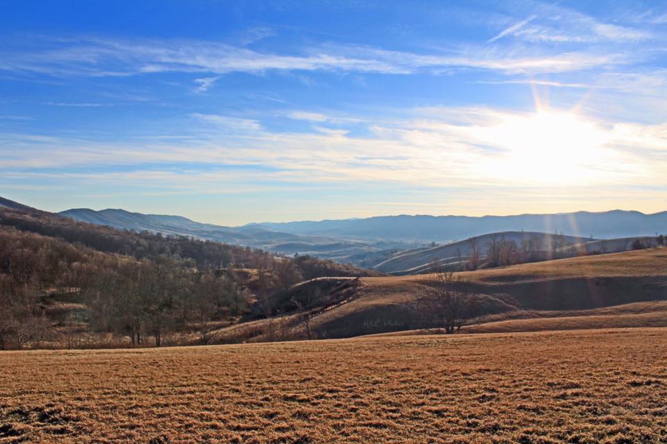 Beautiful Blue Grass Valley in Highland County, Virginia at the end of the day.
Photo by M&C Photo's