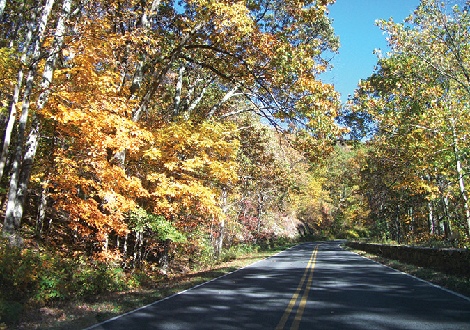 Mike Kendrick’s travels in Virginia include photography of mountain vistas and backroads.