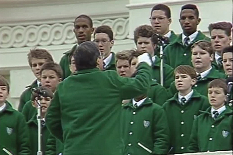 The Harlan, Kentucky, Boys Choir got an invitation to sing at the Capitol.