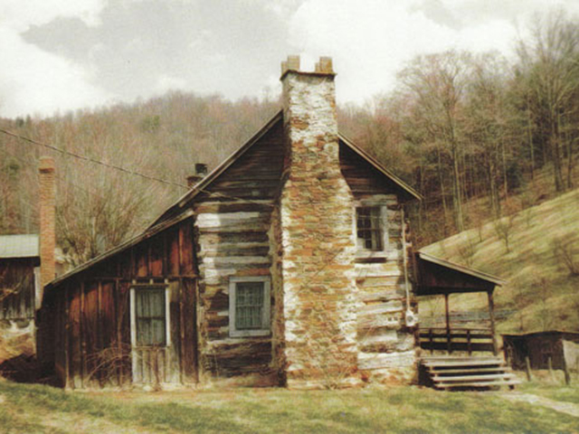 The Silver Homestead. Jacob Silver, father of Charlie, lived here at the time of murder.