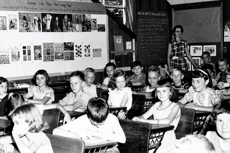 Student life over the history of the school has included students writing their own civics books.