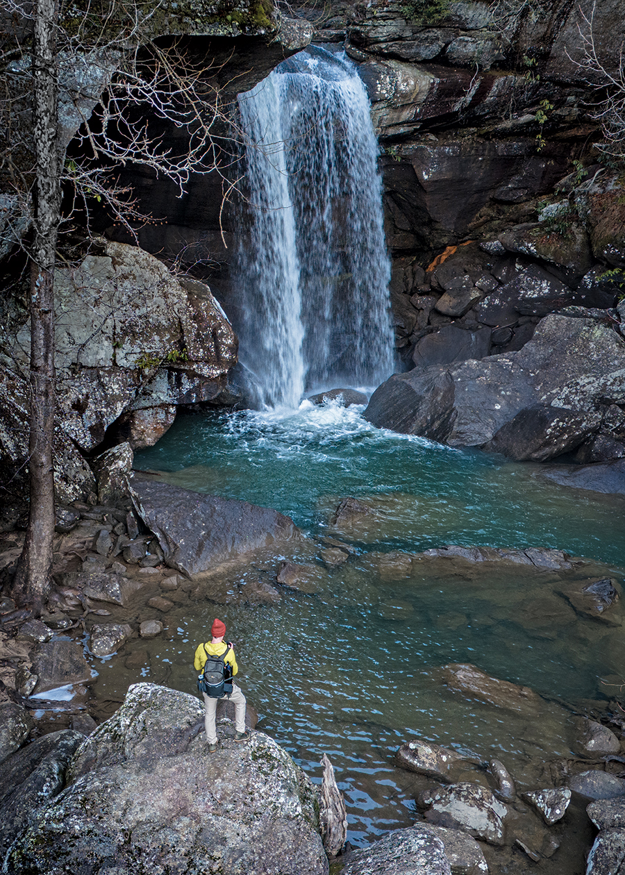 Eagle Falls ranks first for Kentucky swimming hole.