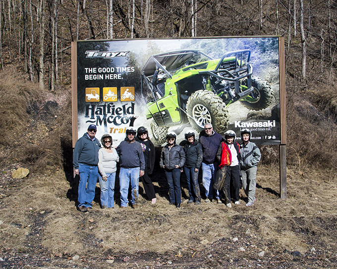 A motley crew of ATV specialists.
