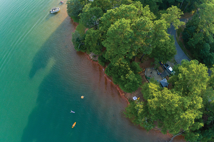 Lake Hartwell State Park is tops in South Carolina state parks.
