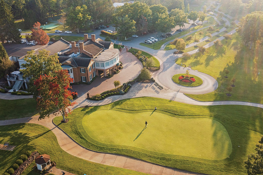 The Resort at Glade Springs, Daniels, West Virginia, has 200 guest rooms.