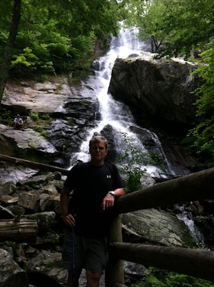 Kurt at Apple Orchard Falls