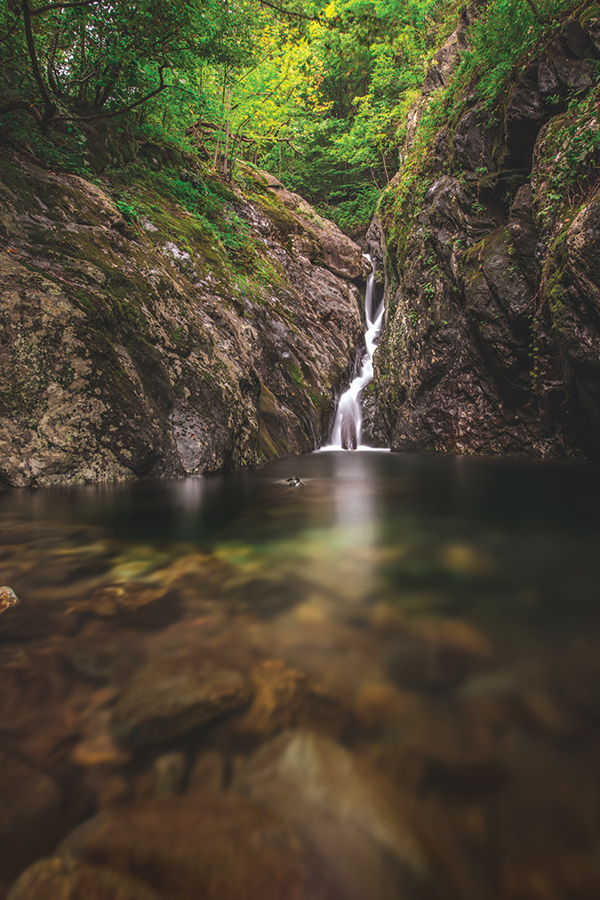Cedar Run Trail includes a 20-foot falls.