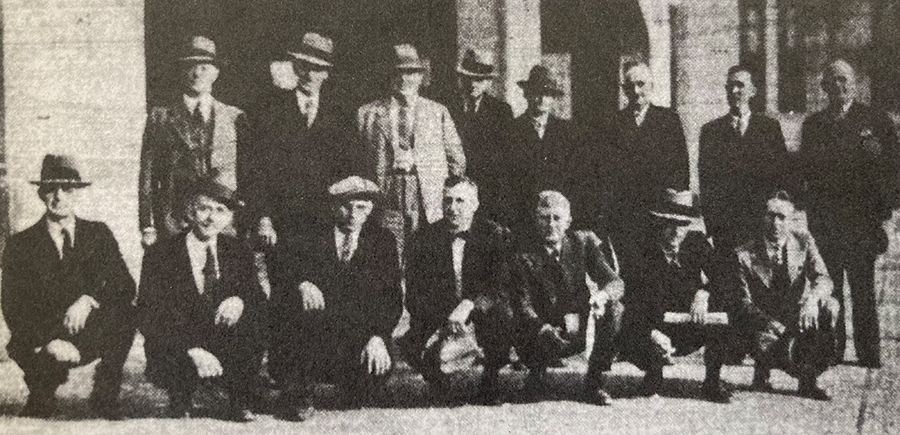 The Great Moonshine Conspiracy Trial jury, 1935.