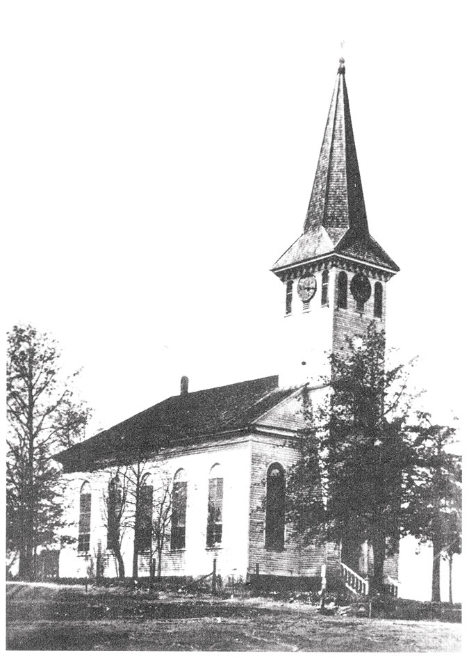 St. John’s Lutheran Church, circa 1900.