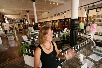 Ally Buchman, co-owner of the Potomac Bread Company.