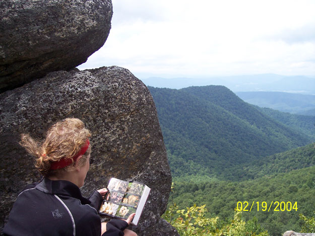 Gail Rheinheimer at Black Rock (disregard the time/date stamp, which isn't set!).
